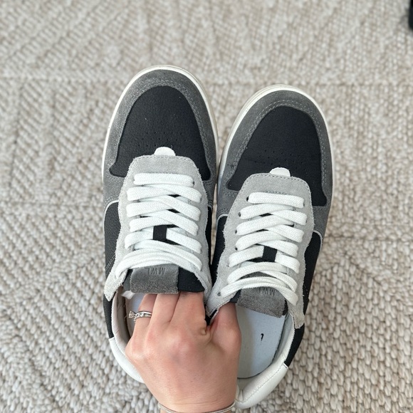 Madewell Court Sneakers in Dark Colorblock Nubuck and Suede women size 7,5 - Picture 4 of 8